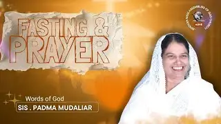 21 Days Fasting Prayer Day-10 LIVE | Message by Padma Mudaliar@JNAGChurch @JNVISIONTV