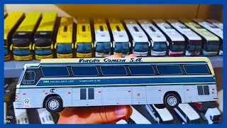 Miniaturas de Ônibus CMA, Marcopolo, Comil 20 Unidades de Miniaturas Setembro 2025