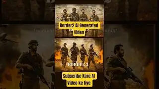 BORDER 2 ( Teaser ) AI Generated Video| Border 2 movies | Border 2 | Sandese Aate haj