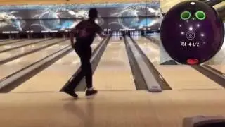 Ebonite Warrior Supreme Bowling Ball Reaction Video by Andrew Guba