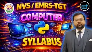 NVS EMRS TGT Computer Syllabus | EMRS COMPUTER SCIENCE SYLLABUS | NVS COMPUTER SYLLABUS | #NVS #EMRS