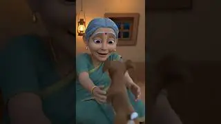 😭😭poor grandma Helping the cute puppy dog🐶🐶🐶#shorts #trending #puppy  #story #tamil #viral #ytshorts