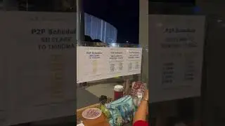 NEW P2P Bus Schedule MANILA AIRPORT TO SM CLARK
