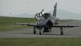 Royal Air Force BAe Hawk T.2 Trainer Taxiing at RAF Valley #raf  #rafvalley  #airforce  #aviation