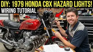 1979 Honda CBX - Wiring Hazard Lights