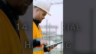 Material Handling Safety - 50 Toolbox Meeting Topics