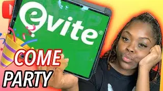 Evite app How I plan my party | party planner apps for I phone | NO STRESS!
