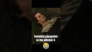 The Funniest Encounter in The Witcher 3 #shorts