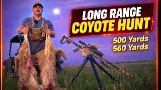 Coyote Hunting LONG RANGE WIND HOLD TACTICS 