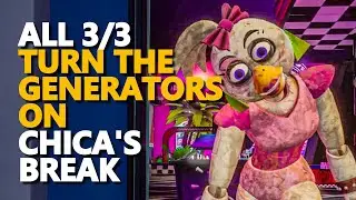 Turn the generators on FNAF All 3/3