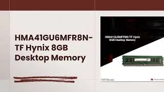 HMA41GU6MFR8N-TF Hynix 8GB DDR4 Desktop Memory