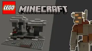Lego Minecraft: Бледный сад и Скрипун?!