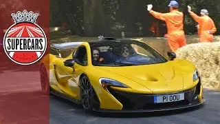McLaren P1 v Porsche 918 Spyder v Ferrari LaFerrari - Hillclimb face off