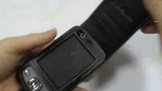 PDair Leather case for Acer DX900 - Flip Type (Black)