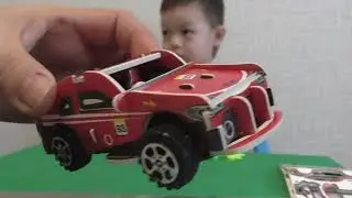 Летающие лизуны конструктор крутая тачка Flying Lizunov designer cool car