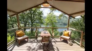 Camping Sun&ecirc;lia & Villages Collection La Source &ndash; Votre escapade 4★ au lac de Sarrans en Aveyron