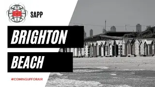 Comingupforair // Brighton Beach, Victoria from above