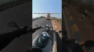 This is why engine breaking is so important 😨 | #gt650 #automobile #bikelover #rider #motovlog