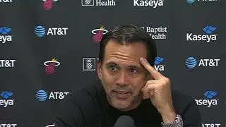 Erik Spoelstra PostGame Interview | Miami Heat vs Dallas Mavericks