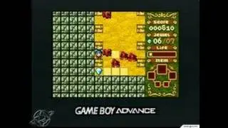 Boulder Dash EX Game Boy Gameplay