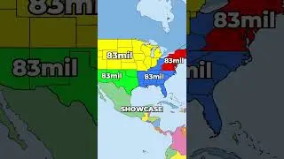 SHOCKING Way to Divide the USA! #geography #usa #maps