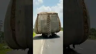 Over lorded truck #viral #shorts
