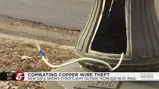 Street light outages due to copper wire theft cost St. Paul more than $2 million in 2024