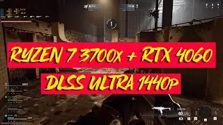 CALL OF DUTY WARZONE | RYZEN 7 3700X + RTX 4060 | 1440P DLSS ULTRA SETTINGS | BOOTCAMP