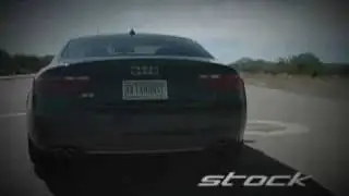 Audi S5 before and after BBexhaust