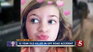 12-year-old Killed in Off-Road Accident; Driver Charged
