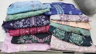Mashal by Ramsha Luxury lawn Embroidery Pakistani Dress | পাকিস্তানি রামশা ব্র্যান্ডের পার্টি ড্রেস
