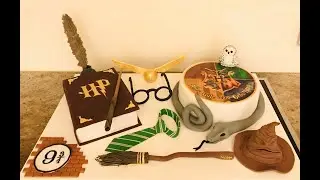 Harry Potter Torte aus Fondant / Harry Potter cake торт из мастики Гарри Поттер / Torta Harry Potter