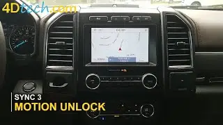 Motion Unlock + 360 Camera Unlock for SYNC 3 Equipped Vehicles | Demo