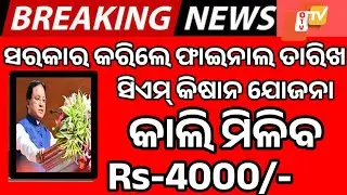 Kalia yojana New update || CM Kisan yojana New update || PM kisan yojana New update || Odisha news 