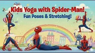 Spider-Man Yoga Quest! 🕷️🧘&zwj;♂️ Fun Superhero Workout for Kids