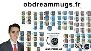 O.B DREAM &ndash; Grossiste B2B de Mugs Design & Artistiques | Artisanat, Art & D&eacute;co