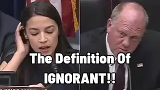 SAVAGE  Trump's Border Czar EXPOSES Ocasio Cortez As an Ignorant Fool In Fiery Exchange