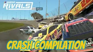 NASCAR Rivals Crash Compilation (Daytona Edition)
