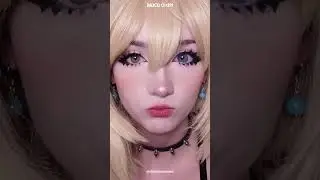 ✨Review |𝐖𝐨𝐧𝐝𝐞𝐫 𝐁𝐥𝐮𝐞 𝐕𝐢𝐨𝐥𝐞𝐭 #contactlens #lens #cosplay#bowsette #bowsettecosplay #mario