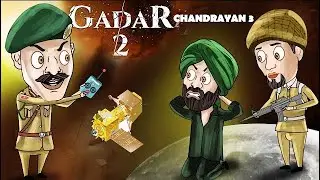 Gadar 2 Comedy | Tara Ne Bachaya Chandrayaan 3 | Animated Spoof Deva