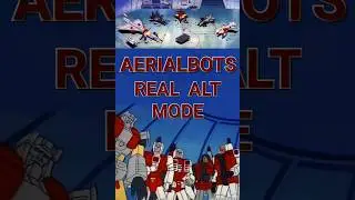 AERIALBOTS REAL ALT MODE #shorts #transformers #transformersg1 #aerialbots #autobots #superion