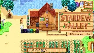 Relaxing Stardew Valley Gameplay |🔆 Summer Day 26-28 (No Commentary) for Sleep, Study, Focus.. etc!