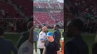 Taylor Lautner, Keegan-Michael Key among celebrities cheering for the Detroit Lions in San Francisco