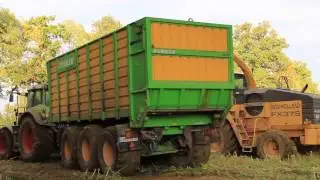 Fendt 828 & Joskin Silospace 20.40 avec FX 350.