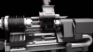 Hillary Machinery Hyundai Wia L230LMSA Live Tool Sub-Spindle Lathe