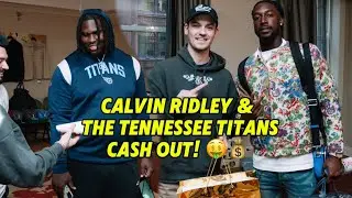 Cavin Ridley & The Titans shop in PRESIDENTIAL SUITE for RARE Clothing & Sneakers W/ Endless Supply!
