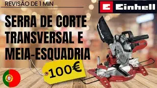 SERRA DE CORTE TRANSVERSAL E MEIA-ESQUADRIA EINHELL TC-MS 2112  PORTUGAL PORTUGU&Ecirc;S