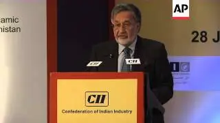 Senior Afghan officials at conference to promote foreign investment