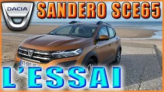 💙🤍💖 DACIA SANDERO SCE65 -  La voiture préférée des Français 💙🤍💖