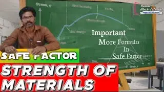 strength of materials, safe factor, Baalaa Mech Tutorial